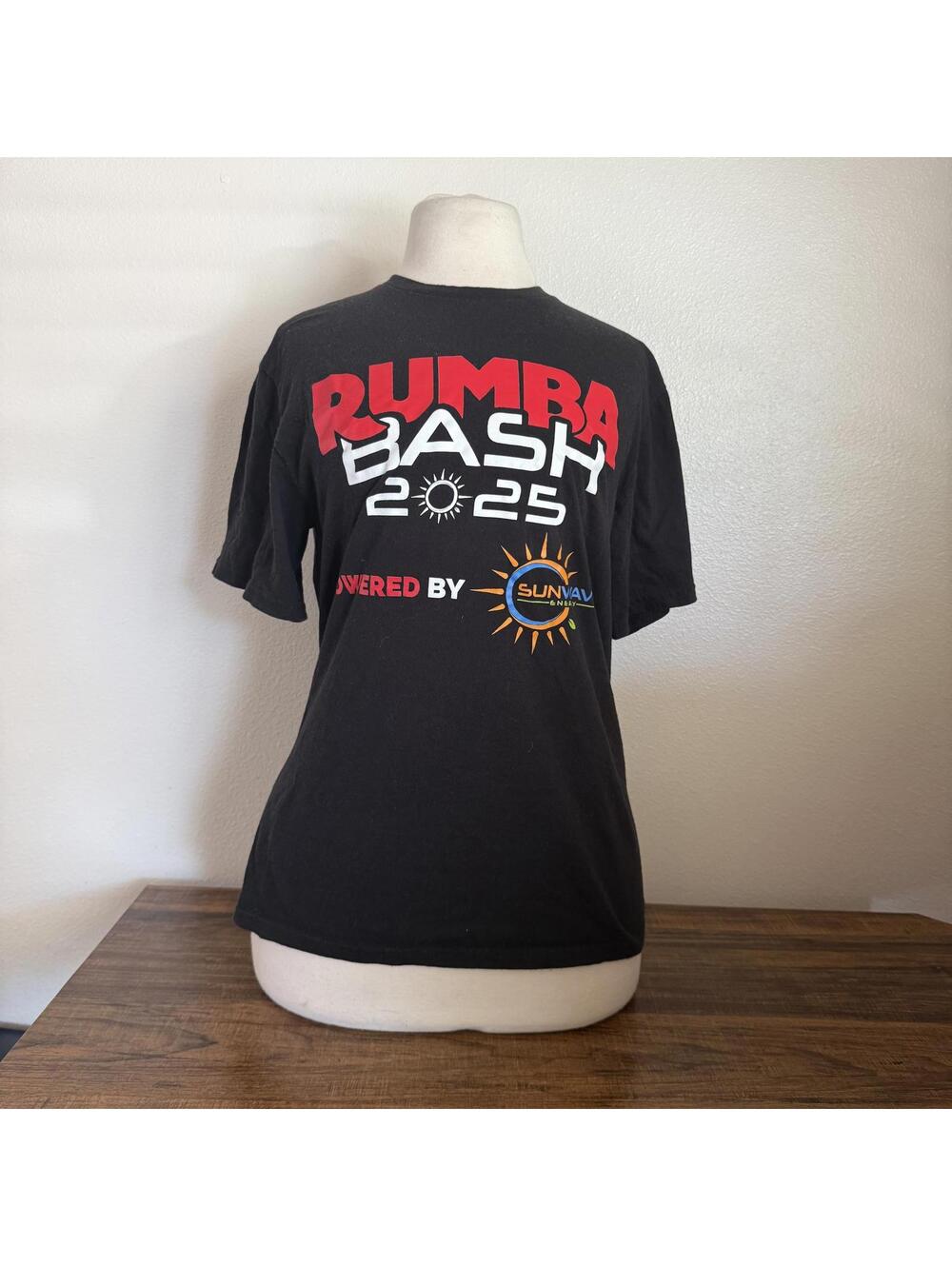 Port & Co. Easy Cotton Rumba Bash 2025 T-Shirt Size Small